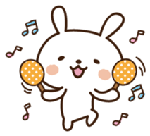 Cute selfish rabbit 4 sticker #8838194