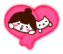 Winter girl, Ringo! sticker #8838324