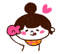 Winter girl, Ringo! sticker #8838326