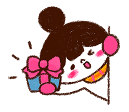 Winter girl, Ringo! sticker #8838327