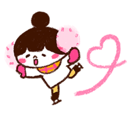 Winter girl, Ringo! sticker #8838328