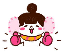 Winter girl, Ringo! sticker #8838330