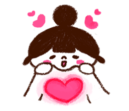 Winter girl, Ringo! sticker #8838333