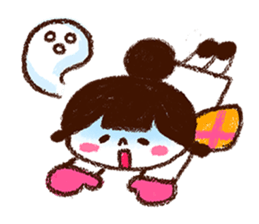 Winter girl, Ringo! sticker #8838345