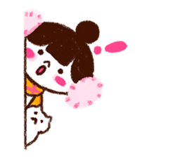 Winter girl, Ringo! sticker #8838351