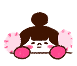 Winter girl, Ringo! sticker #8838354