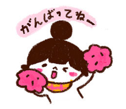 Winter girl, Ringo! sticker #8838355