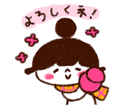 Winter girl, Ringo! sticker #8838358