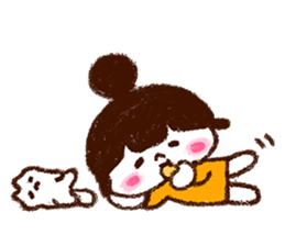 Winter girl, Ringo! sticker #8838360