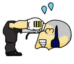 Funny Jet Pilot sticker #8838405