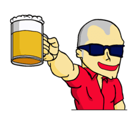 Funny Jet Pilot sticker #8838416