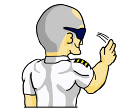 Funny Jet Pilot sticker #8838422