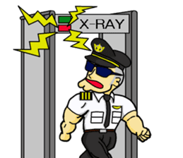 Funny Jet Pilot sticker #8838425