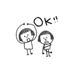 It is a girl in the eyebrows