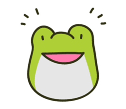 Keko the frog "happy frog" sticker #8839308
