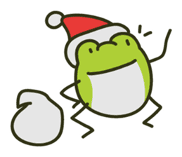 Keko the frog "happy frog" sticker #8839343
