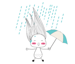 Comet baby sticker #8839387