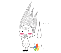 Comet baby sticker #8839388