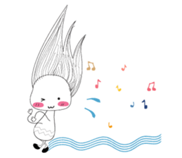 Comet baby sticker #8839390