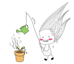 Comet baby sticker #8839406