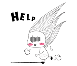 Comet baby sticker #8839409