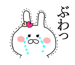 Small princess rabbit sticker #8839355