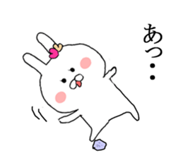 Small princess rabbit sticker #8839358