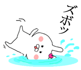 Small princess rabbit sticker #8839359