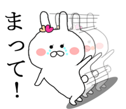 Small princess rabbit sticker #8839371