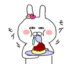 Small princess rabbit sticker #8839373