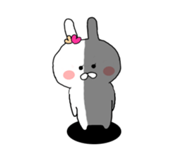 Small princess rabbit sticker #8839379
