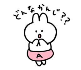 usagiA sticker #8839504