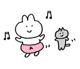 usagiA sticker #8839508