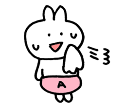usagiA sticker #8839517