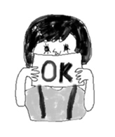 Black An'd White sticker #8839824