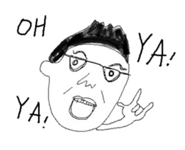 Black An'd White sticker #8839835