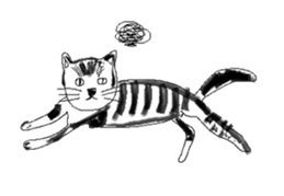 Black An'd White sticker #8839840