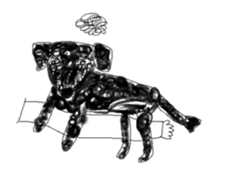 Black An'd White sticker #8839841