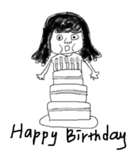 Black An'd White sticker #8839844