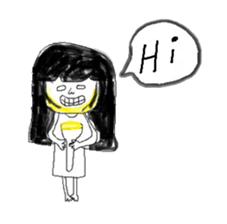 Black An'd White sticker #8839846