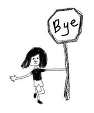 Black An'd White sticker #8839850