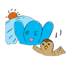 Alien brothers saraharu sticker #8840448