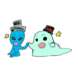 Alien brothers saraharu sticker #8840451