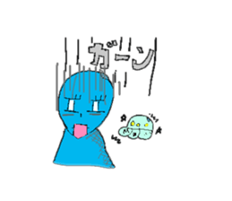 Alien brothers saraharu sticker #8840459