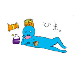 Alien brothers saraharu sticker #8840461