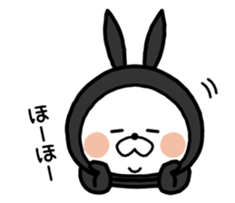 Ninja rabbit! sticker #8840637