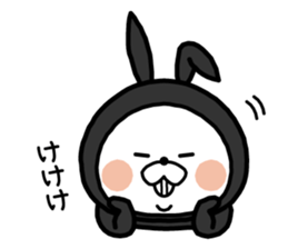 Ninja rabbit! sticker #8840638