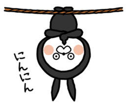 Ninja rabbit! sticker #8840639