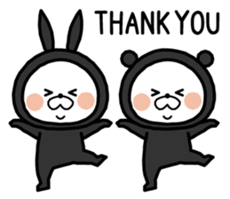 Ninja rabbit! sticker #8840653