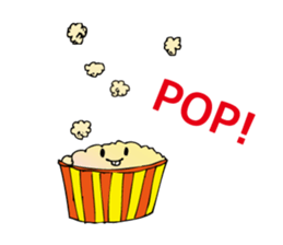 Funny candy us sticker #8840769